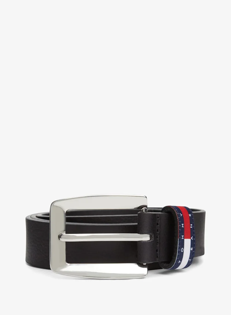 TOMMY JEANS  Tommy Flag Square Buckle Leather Belt for Women | Best Price UAE